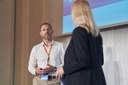 Benjamin Knull im Gespräch mit der Moderatorin Carmen Hentschel