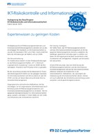 Flyer: IKT-Risikokontrolle, Informationssicherheit & Datenschutz