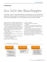 PoC 1/2019, Beitrag von Abel Measho - GENO Broker: Aus Sicht des Beauftragten