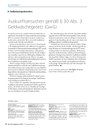 PoC 1/2019, Beitrag von Pia Tilgner - Auskunftersuchen nach § 30 Abs. 3 GwG