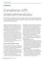 PoC 2/2019, Beitrag von Michael Switalla: Compliance trifft Unternehmenskultur