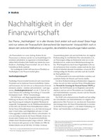 PoC 3 2019, Beitrag von Jörg Scharditzky und Axel Hofmeister: Nachhaltigkeit in der Finanzwirtschaft