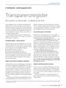 PoC 2 2020, Beitrag von Christina Fiedler und Thomas Wagener: Transparenzregister