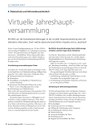 PoC 2 2020, Beitrag von Dennis Heinemeyer und Michael Switalla: Virtuelle Jahreshauptversammlung