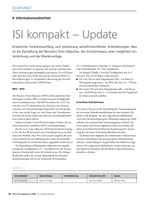 PoC 2 2020, Beitrag von Marc Hübner und Michael Switalla: ISI kompakt – Update