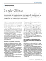 PoC 1 2020, Beitrag von Marc Linnebach: Single Officer