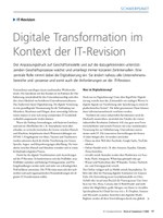 PoC 1 2020, Beitrag von Thomas Grebe: Digitale Transformation im  Kontext der IT-Revision