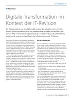 PoC 1 2020, Beitrag von Thomas Grebe: Digitale Transformation im  Kontext der IT-Revision