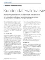 PoC 1 2020, Beitrag von Thomas Schröder und Dominik Tiburtius: Kundendatenaktualisierung – Quo vadis?