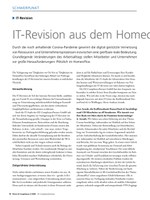 PoC 2/2020, Beitrag von Andreas Arendt und Thomas Grebe: IT-Revision aus dem Homeoffice - ein Praxisbericht