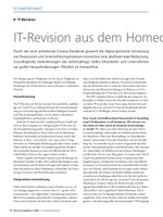 PoC 2/2020, Beitrag von Andreas Arendt und Thomas Grebe: IT-Revision aus dem Homeoffice - ein Praxisbericht