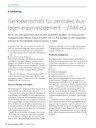 PoC 3 2020, Gastbeitrag von Sarah Horn: Genossenschaft für zentrales Auslagerungsmanagement – ZAM eG