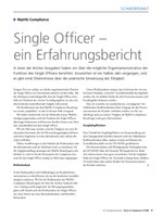 PoC 3 2020, Beitrag von Marc Linnebach: Single Officer – ein Erfahrungsbericht