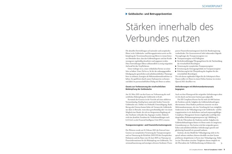 PoC 1 2021, Beitrag von Thomas Wagener und Thorsten Schmeil: Stärken innerhalb des Verbundes nutzen