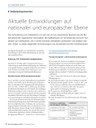 PoC 2 2021, Beitrag von Thomas Schröder: Aktuelle Entwicklungen auf  nationaler und europäischer Ebene in der Geldwäscheprävention