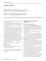 PoC 2 2021, Beitrag von Marc Linnebach: Marktmissbrauch –  ein Praxisbericht