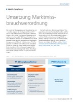 PoC 2 2022, Beitrag von Mona Baitinger und Jenny Engemann: Umsetzung der Marktmissbrauchsverordnung