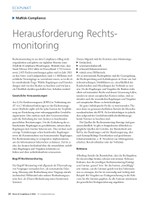 PoC 2 2022, Beitrag von Jörg Scharditzky: Herausforderung Rechtsmonitoring