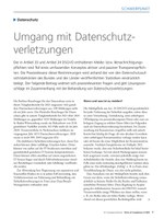 PoC 2 2022, Beitrag von Maximilian Schmidt: Umgang mit Datenschutzverletzungen