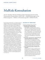 PoC 3 2022, Beitrag von Joerg Scharditzky: MaRisk-Konsultation