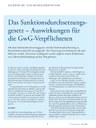PoC 1 2023, Beitrag von Thomas Schröder: Das Sanktionsdurchsetzungsgesetz – Auswirkungen für die GwG-Verpflichteten