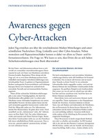 PoC 2 2023, Beitrag von Chantal Pfeffer und Reinhold Gillich: Awareness gegen Cyber-Attacken