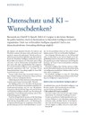 PoC 2 2023, Beitrag von Derya Isikli: Datenschutz und KI – Wunschdenken?