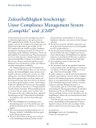 PoC 2 2024, Beitrag von Jens Saenger: Zukunftsfähigkeit bescheinigt: Unser Compliance Management System "CompAkt" und "CMP"