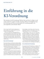 PoC 1 2024, Beitrag von Derya Isikli: Einführung in die KI-Verordnung