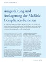 PoC 3 2024, Beitrag von Jörg Scharditzky: Ausgestaltung und Auslagerung der MaRisk- Compliance-Funktion