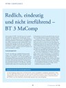 PoC 1 2025, Beitrag von Marcia Metzner und Giannis Petras: Redlich, eindeutig und nicht irreführend – BT 3 MaComp