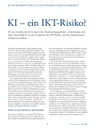 PoC 1 2025, Beitrag von Björn Scherer: KI – ein IKT-Risiko?