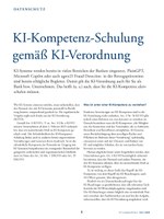 PoC 1 2025, Beitrag von Najat Diamante und Derya Isikli: KI-Kompetenz-Schulung gemäß KI-Verordnung