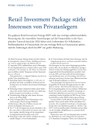 PoC 1 2025, Beitrag von Felix Fröhlich und Giannis Petras: Retail Investment Package stärkt Interessen von Privatanlegern